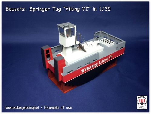 Bausatz: Springer Tug / Push boat „Viking VI“  in 1/35